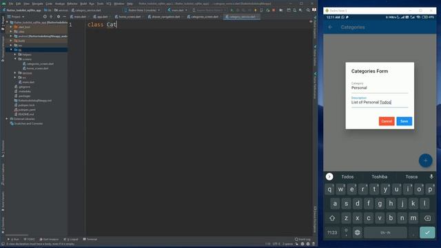 05 Create a Controller and Handling Data - Flutter Sqflite TodoList App Tutorial смотреть онлайн
