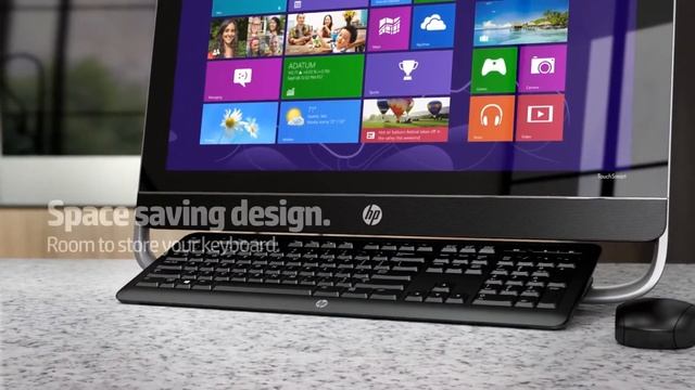 New HP ENVY 23 TouchSmart All-in-One PC with Windows 8 ! смотреть онлайн
