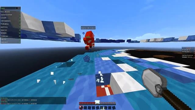 Spleef ЯЙЦАМИ -_- - Minecraft SPLEGG смотреть онлайн