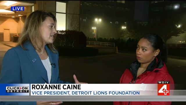 Detroit Lions, Gleaners Community Food Bank teams up for can drive ahead of Sunday’s game смотреть онлайн