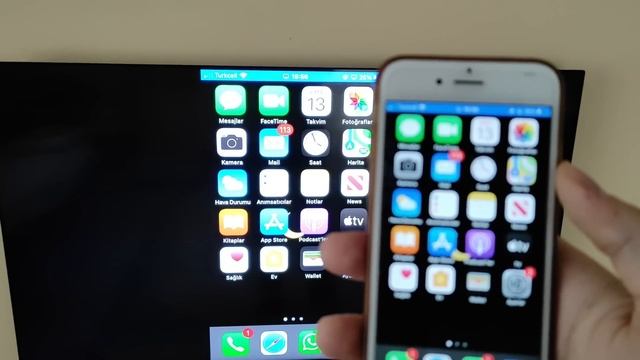 İPHONE TELEVİZYONA YANSITMA NASIL YAPILIR ? (ÇOK BASİT !!!!!!) смотреть онлайн
