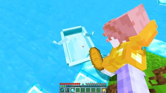 BLESSED With A Diamond TSUNAMI In Minecraft! смотреть онлайн