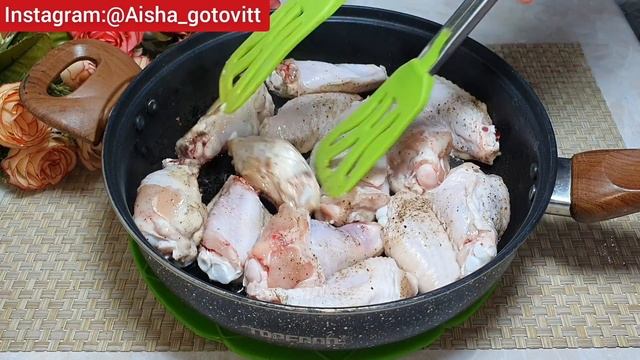 Настолько Вкусно получилось,что пришлось готовить два раза. Куриные крылышки по особому рецепту. смотреть онлайн