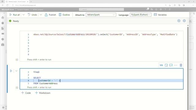 Overcoming a concatenation challenge in Azure Synapse смотреть онлайн