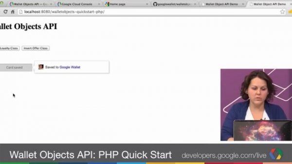 Google Wallet Objects API: PHP Quickstart