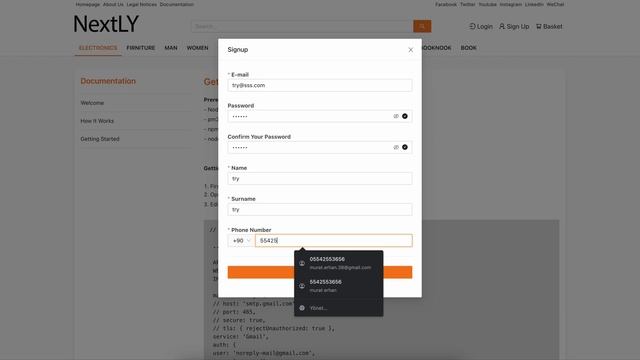NextLY ECommerce - Node, Next.js, React, Express.js, Passport.js, MongoDB, Tailwindcss, Ant Design
