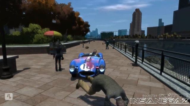 GTA IV 1957 Ferrari 250 Testa Rossa Crash Testing смотреть онлайн