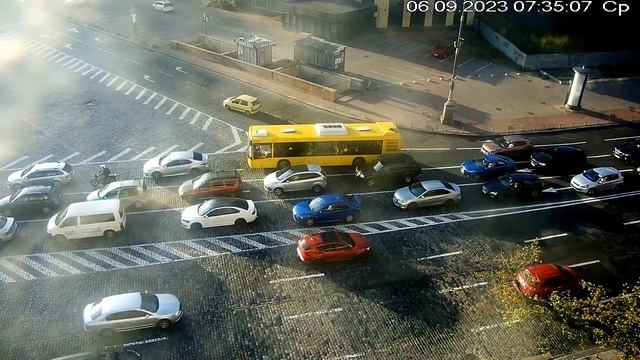 Веб-камера Киев Европейская площадь + Майдан 2023 09 06