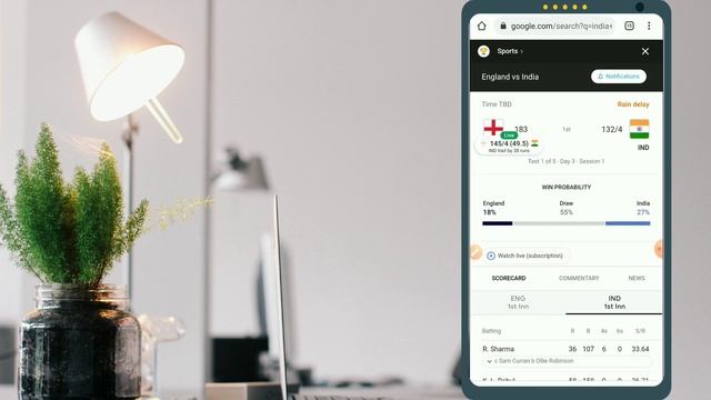 Cricket Live Score Mobile Screen Par Pin Kaise Kare || How to Pin Live Score on Mobile Screen смотреть онлайн