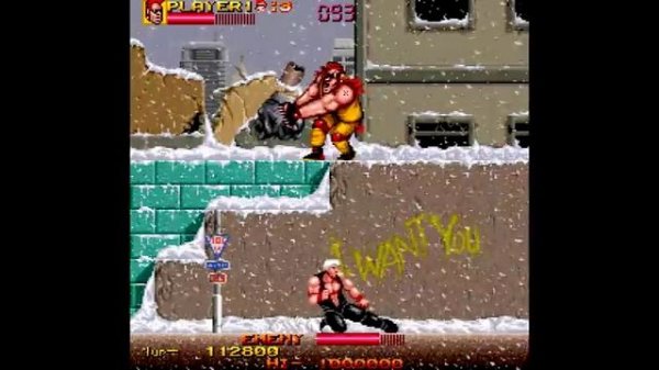 Crude buster Arcade Completed 1 Coin Playthrough longplay