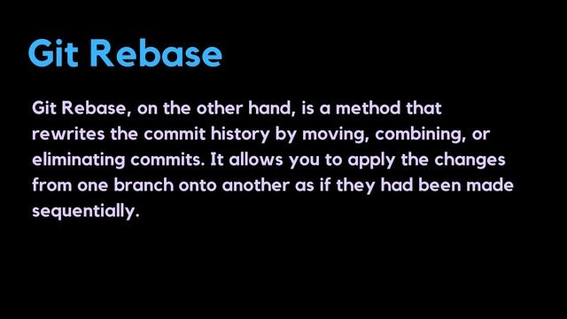 Git Rebase vs Git Merge - Which to Choose and When смотреть онлайн