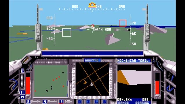 F-15 Strike Eagle II (1989) Amiga 500 Longplay смотреть онлайн