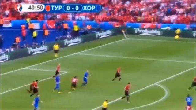 ЧЕ 2016 по футболу Турция 0 1 Хорватия Гол Модрича смотреть онлайн