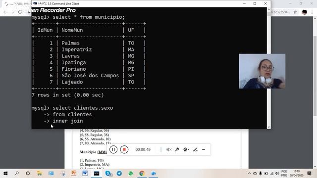 Exercícios Banco de Dados- Uso Select e Inner Join смотреть онлайн