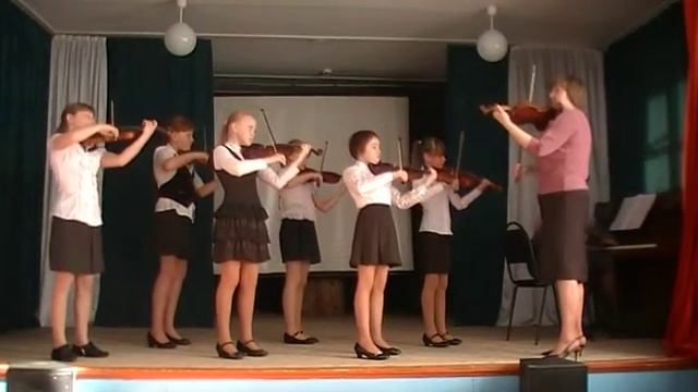 М.Мерабишвилли "Запах весны" ансамбль скрипачей "Элегия" г. Октябрьск смотреть онлайн