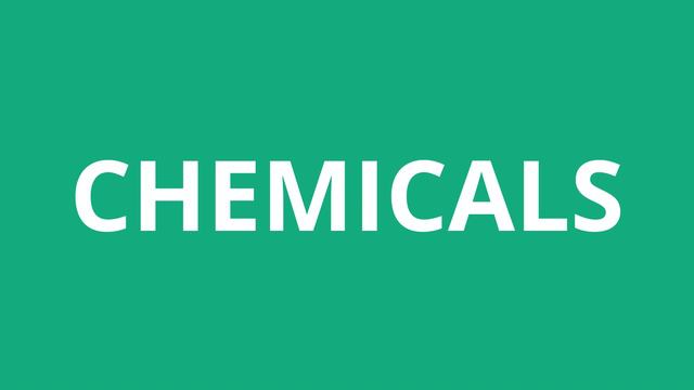 How To Pronounce Chemicals - Pronunciation Academy