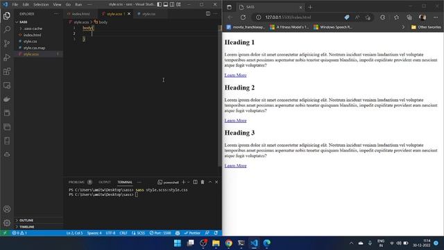 Quick SASS setup to sassify CSS смотреть онлайн