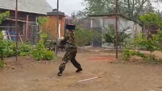 Выступление с шашкой. смотреть онлайн