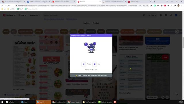 Pinterest Web Scraping Tutorial - Pinterest Email Scraper смотреть онлайн
