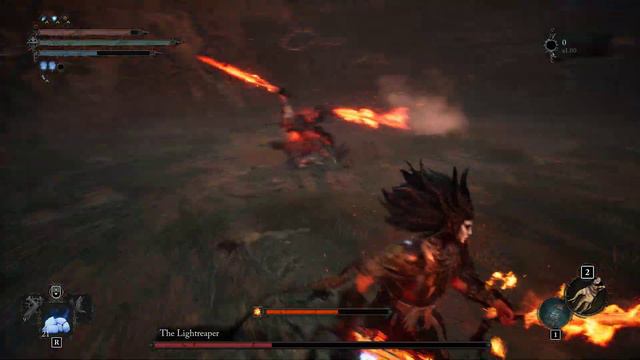 Lords of the Fallen - Beating Lightreaper in the tutorial in NG+ | Lightreaper Sword Special Abilit смотреть онлайн