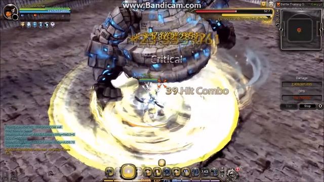 Dragon Nest SEA - Lv.95 Oracle Elder - Battle Training Ground 1st DPS Test 1080p смотреть онлайн