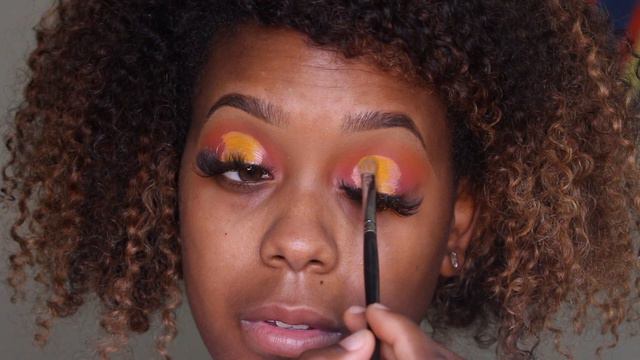 HALO SUNSET EYESHADOW | SUMMER MAKEUP | JUVIA'S PLACE ZULU PALETTE смотреть онлайн