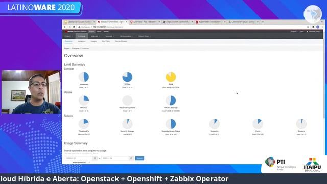 Monitorando a Cloud Híbrida e Aberta: Openstack + Openshift + Zabbix Operator смотреть онлайн