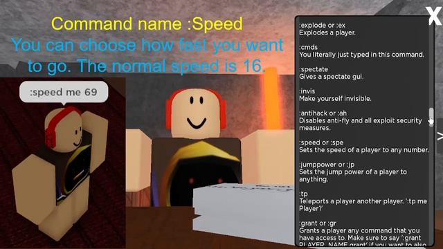 All commands and how to use them | Infectious Smile Roblox смотреть онлайн