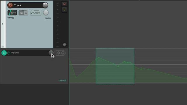 The Automation Or Envelope Knob In REAPER