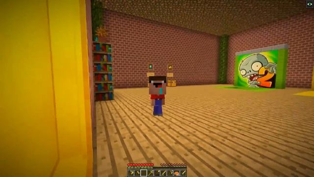 НУБ И ПРО ПРОТИВ СТРАШНЫЕ ЯМЫ В МАЙНКРАФТ ! Растения против зомби 2 , Бравл Старс смотреть онлайн