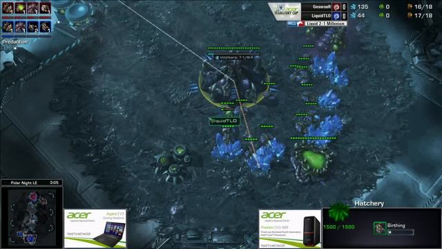 Liquid vs Millenium - Game 4 - Acer Team Story Cup смотреть онлайн