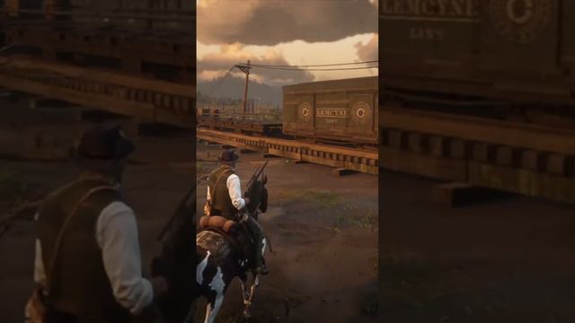 One NPC vs. One Train, in Red Dead Redemption 2 смотреть онлайн