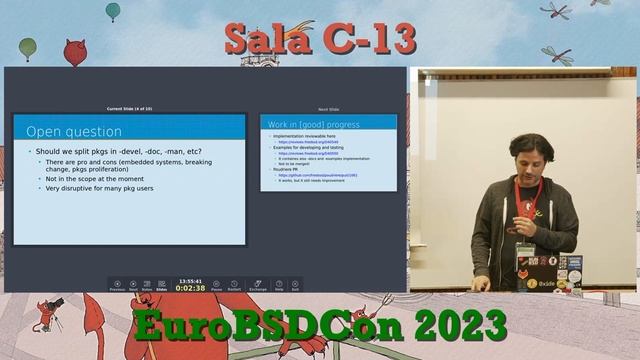 Lightning Talks - EuroBSDcon 2023 смотреть онлайн