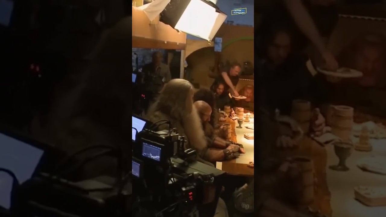 Как снимали высоких персонажей в Хоббитах #графика #кино #властелинколец #хоббит смотреть онлайн