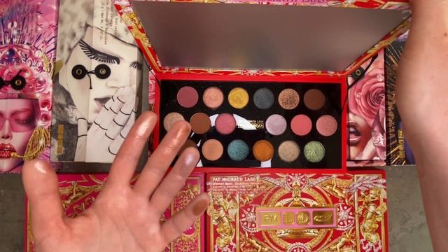 Все мои большие палетки теней! ❤️