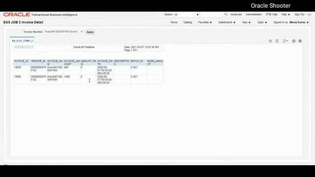 Oracle Fusion 42-2: Parametrized ESS job in oracle fusion @OracleShooter смотреть онлайн