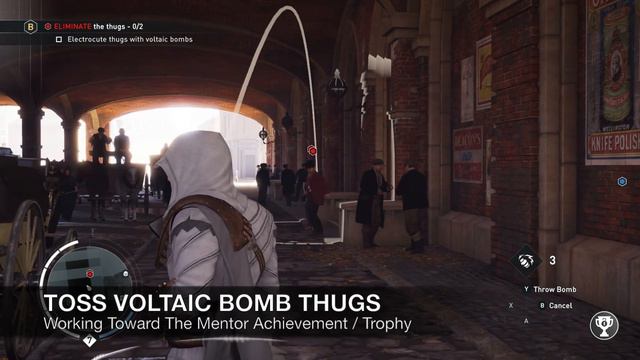 Assassin's Creed Syndicate- Electrocute Thugs With Voltaic Bombs -Sequence 05 Memory 04 100%Sync смотреть онлайн