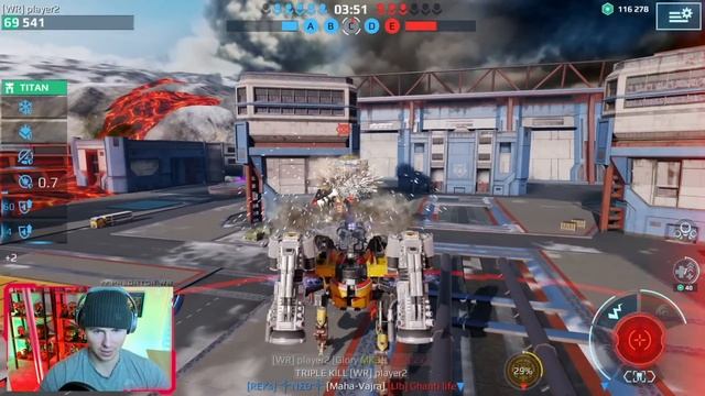 Falcon Tank Gets +25% MORE Resistance... You Cannot Kill This Juggernaut | War Robots смотреть онлайн