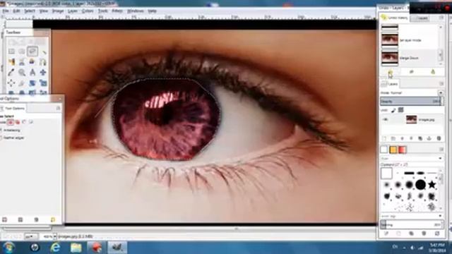 How to Change the Color of an Object in GIMP смотреть онлайн