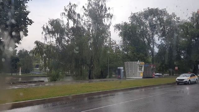 Поездка на автобусе ГАЗ-А68R52 City по маршруту К "Арка Гл. Входа(южн.) - Арка Гл. Входа(сев.)" смотреть онлайн