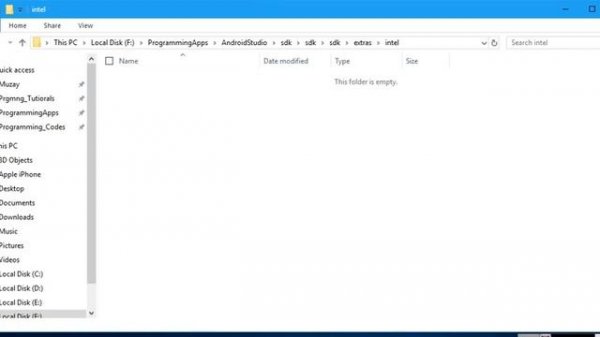 Fix Intel x86 emulator accelerator (HAXM) install/update error | Android Studio