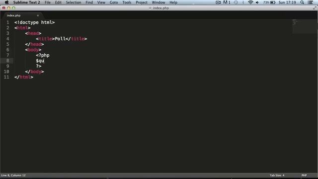 How to Make a Poll with PHP & SQL: Part 1 смотреть онлайн