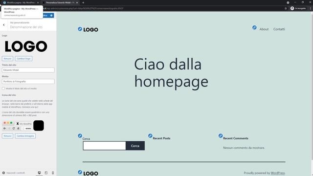 Creare un Portfolio per Freelance GRATIS con Wordpress смотреть онлайн