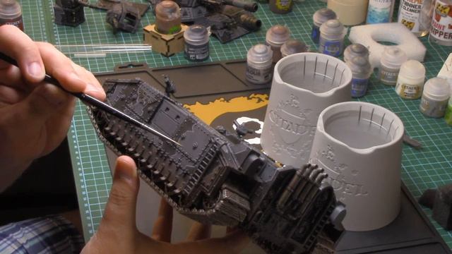 PAINTING TUTORIAL Baneblade / Shadowsword Tank Astra Militarum Warhammer 40k Games Workshop