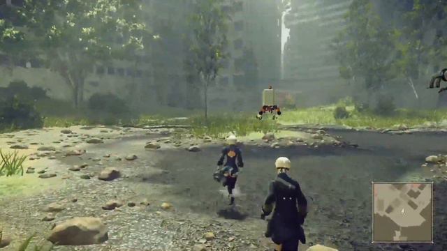 nier automata part2 2B-2 played by Tifo no commentary playthrough смотреть онлайн