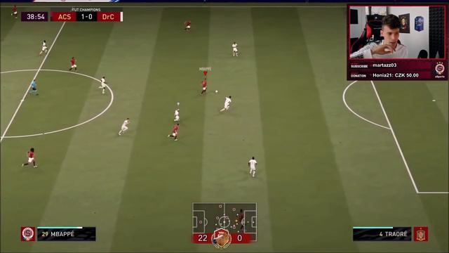 MOJE PRVNÍ 30-0 VE VÍKENDOVCE!!! FIFA 21 FUT CHAMPIONS HIGHLIGHTS
