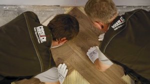 Укладка инженерной доски "Английская елка"