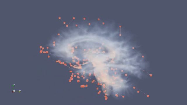 Brain MRI with 3D SIFT keypoints смотреть онлайн