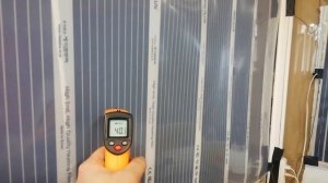 Нагревательная инфракрасная пленка как обогреватель на стене