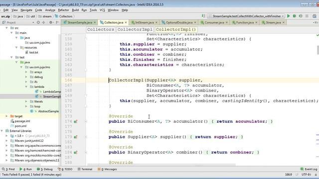 [JuJa] [Core] [StreamAPI] 10 Разные типы готовых коллекторов смотреть онлайн